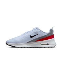 Nike Air Max Nuaxis Sneakers Lichtblauw Grijs Rood Zwart