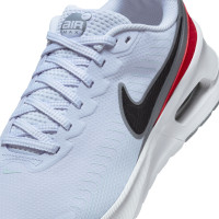 Baskets Nike Air Max Nuaxis bleu clair gris rouge noir