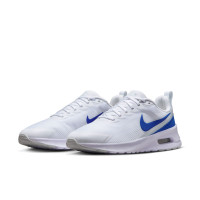 Baskets Nike Air Max Nuaxis blanc bleu gris