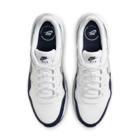 Nike Air Max SC Leder Sneakers Wit Grijs Donkerblauw