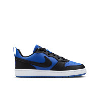 Baskets Nike Court Borough Low Recraft GS pour enfant, bleu, noir, blanc