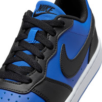 Baskets Nike Court Borough Low Recraft GS pour enfant, bleu, noir, blanc