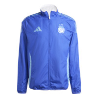 adidas Argentinië Anthem Trainingsjack Reversible 2024-2026 Wit Blauw Lichtblauw Goud