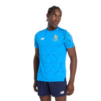 New Balance FC Porto Maillot d'Entraînement 2024-2025 Bleu Bleu Foncé Blanc