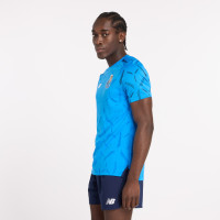 New Balance FC Porto Maillot d'Entraînement 2024-2025 Bleu Bleu Foncé Blanc