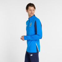 New Balance FC Porto Survêtement 1/4-Zip 2024-2025 Bleu Bleu Foncé Blanc