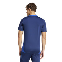 Kit d'entraînement de compétition adidas Tiro 24 bleu foncé blanc