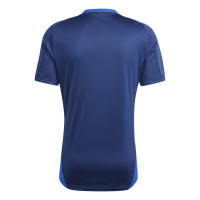 Kit d'entraînement de compétition adidas Tiro 24 bleu foncé blanc