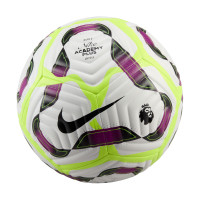 Nike Premier League Academy Plus Ballon de Foot Taille 5 2024-2025 Blanc Vert Mauve Noir