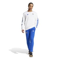 adidas Real Madrid DNA Pantalon de Jogging 2024-2025 Bleu Blanc