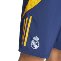 adidas Real Madrid Ensemble Polo 2024-2025 Bleu Clair Bleu Foncé Jaune