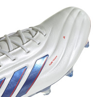 adidas Copa Pure 2 Elite Crampons Vissés Chaussures de Foot (SG) Bleu Blanc Rouge