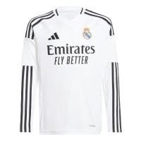 adidas Real Madrid Maillot Domicile Manches Longues 2024-2025 Enfants