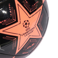 adidas UEFA Champions League Club Ballon de Foot Taille 5 2024-2025 Noir Orange Argenté