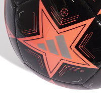 adidas UEFA Champions League Club Voetbal Maat 5 2024-2025 Zwart Oranje Zilver