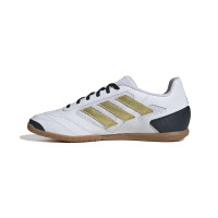 adidas Super Sala 2 Zaalvoetbalschoenen (IN) Wit Zwart Goud