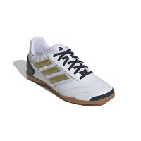 adidas Super Sala 2 Zaalvoetbalschoenen (IN) Wit Zwart Goud