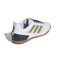 adidas Super Sala 2 Chaussures de Foot en Salle (IN) Blanc Noir Doré