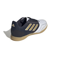 adidas Top Sala Competition Chaussures de Foot en Salle (IN) Enfants Blanc Noir Doré