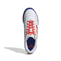 adidas Top Sala Competition Chaussures de Foot en Salle (IN) Blanc Rouge Bleu