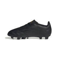 adidas Predator Club Gazon Naturel Gazon Artificiel Chaussures de Foot (FxG) Enfants Noir Doré