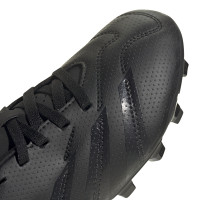 adidas Predator Club Gazon Naturel Gazon Artificiel Chaussures de Foot (FxG) Enfants Noir Doré