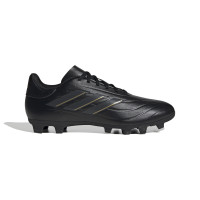 adidas Copa Pure 2 Club Gazon Naturel Gazon Artificiel Chaussures de Foot (MG) Noir Doré