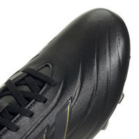 adidas Copa Pure 2 Club Gazon Naturel Gazon Artificiel Chaussures de Foot (MG) Noir Doré