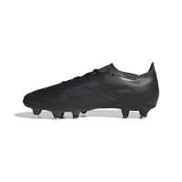 adidas Predator League Crampons Vissés Chaussures de Foot (SG) Noir Gris Doré