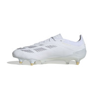 adidas Predator Elite Crampons Vissés Chaussures de Foot (SG) Blanc Doré