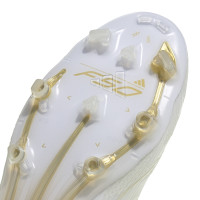 adidas F50 Elite Gras Voetbalschoenen (FG) Wit Goud