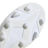 adidas F50 Club Gazon Naturel Gazon Artificiel Chaussures de Foot (FxG) Enfants Blanc Doré