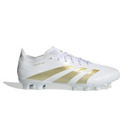 adidas Predator League Gazon Naturel Gazon Artificiel Chaussures de Foot (MG) Blanc Doré