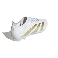 adidas Predator League Gazon Naturel Gazon Artificiel Chaussures de Foot (MG) Blanc Doré