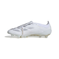 adidas Predator Elite FT Gazon Naturel Chaussures de Foot (FG) Blanc Doré