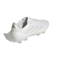 adidas Copa Pure 2 Elite Gazon Naturel Chaussures de Foot (FG) Blanc Doré