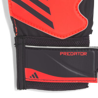 adidas Predator Training Gants de Gardien de But Enfants Rouge Vif Noir Blanc