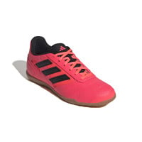 adidas Super Sala 2 Zaalvoetbalschoenen (IN) Roze Zwart