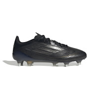 adidas F50 Elite Crampons Vissés Chaussures de Foot (SG) Noir Gris Doré