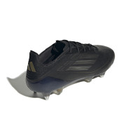 adidas F50 Elite Crampons Vissés Chaussures de Foot (SG) Noir Gris Doré