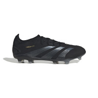 adidas Predator Pro Gazon Naturel Chaussures de Foot (FG) Noir Gris Doré