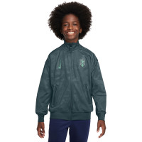 Nike Tottenham Hotspur Anthem Veste d'Entraînement 2024-2025 Enfants Vert Vert Clair