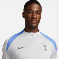 Nike Tottenham Hotspur Strike Survêtement 1/4-Zip 2024-2025 Gris Clair Gris Foncé Bleu