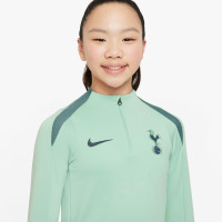 Nike Tottenham Hotspur Strike Trainingspak 1/4-Zip 2024-2025 Kids Lichtgroen Groen