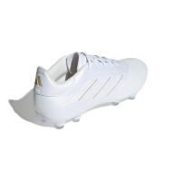 adidas Copa Pure 2 League Gazon Naturel Chaussures de Foot (FG) Blanc Doré