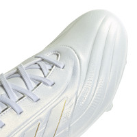 adidas Copa Pure 2 League Gazon Naturel Chaussures de Foot (FG) Blanc Doré