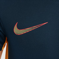 Nike Kylian Mbappé Academy Ensemble Training Enfants Bleu Foncé Orange