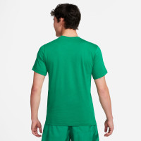 Nike Sportswear Club T-Shirt Groen Wit