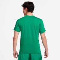 Set d'été Nike Sportswear Club vert foncé et blanc