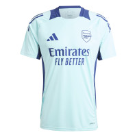 adidas Arsenal Maillot d'Entraînement 2024-2025 Bleu Clair Bleu Foncé